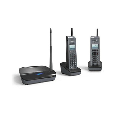Engenius Technologies Sip-based, Long-range Base W/2 Handsets (FREESTYL SIP2)