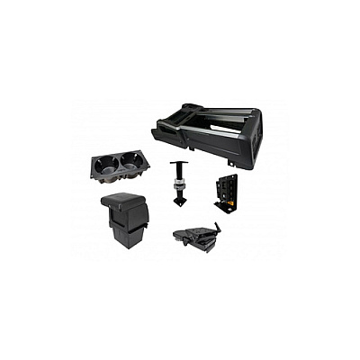 Havis Package - Wide Vsx Console With Front Printer Mount For Laptop Docking Stations For 2021 Chevrolet Tahoe Ppv & Ssv (PKGVSX1800TAHPM1)