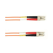 Black Box 62.5 Mm Fo Patch Cable Duplx, Pvc, Orange, Lclc (FOCMR62LCLCOR279)