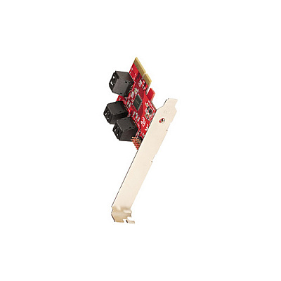 StarTech Sata Pcie Card/controller Card, 6 Ports (6P6GPCIESATACARD)