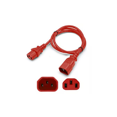 Add-On 2m C13/c14 Power Cbl 100-250v 15a Black (ADDC132C1414AWG2M)