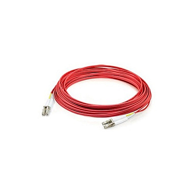 Add-On 10m Lc M/m Om3 Red Fiber Patch Cbl (ADDLCLC10M5OM3RD)