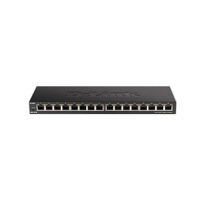 D-Link 16-port Gigabit Unmanaged Metal Desktop (DGS1016S)