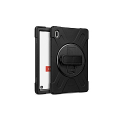 Cellairis - Samsung Tab S7 Fe T730/t735: Tab 8+ X800 X806 12.4 Inch With Kickstand & Hand Strap Black (020450001)