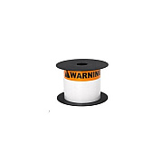 Brother 2 Wide Tt Continuous 0.5 Orange Header White Label (use Bmslprxx Resin Ribbons), 2.8mil, 5+ Years, 5 Od / 1 Core, 75ft/roll, 1 Roll/unit (BMSLT206CNT)