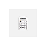 Azio Izo Number Pad/standalone Calculator-wt (IN103US)