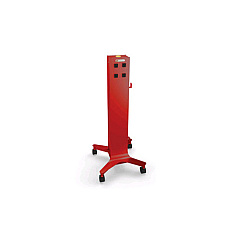Bretford Cube Tower, 8xac,red (CTWR800RED)