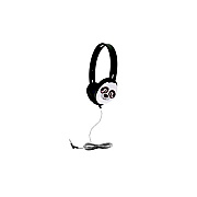 Hamiltonbuhl Primo Panda Face- Headphone, 3.5mm Plug, Made Of Abs Plastic, With Chew And Kink-resistant Dura-cord (PRM100P)