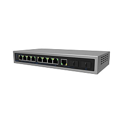 Hanwha Vision Wisenet Sky Switch Sw10m (8 Port Managed Poe+, With 2xgig Uplink) (ENSW10M001)