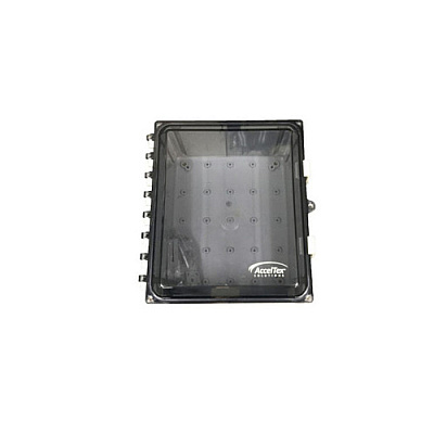 Acceltex Solutions 12x10x6 Enclosure With 4rptnc Holes (ATS12106PCL4TCGUBPTB)