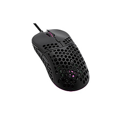 Monoprice Dark Matter By Hyper-k Ultralight Optical Gaming Mouse - 16000dpi_ Pixart Pmw 3389_ Omron_ Rgb_ 60g Weight_ Wired (40430)