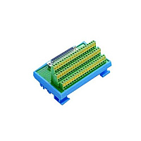 B+B Smartworx Db-62 Wiring Terminal, Din-rail Mount (ADAM3962AE)