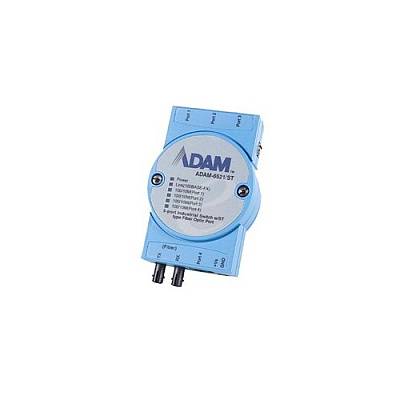 B+B Smartworx 5-port Switch W/1 M-mode St Type Fiber (ADAM6521/STAE)
