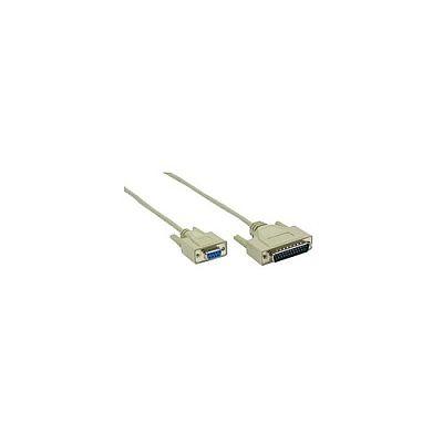 B+B Smartworx Serial Cable, Db25 M To Db9 F, 1.8 M / (BB232CAM)