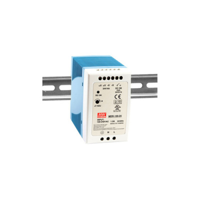 B+B Smartworx Ps, Din, Slim, Plastic, 100w, 24v (BBMDR10024)