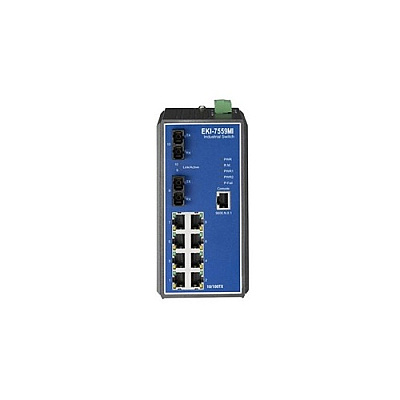B+B Smartworx 8+2 100fx Port M.m. Managed Switch(wide (EKI7559MIAE)