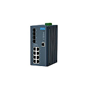 B+B Smartworx 8fe + 4sfp Port Managed Ethernet Switch (EKI7712E4FAE)