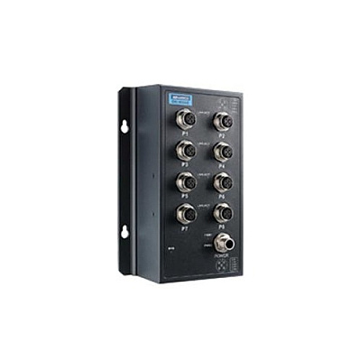 B+B Smartworx En50155 M12 8fe Unmanaged Sw, 24-48vdc (EKI9508ELAE)