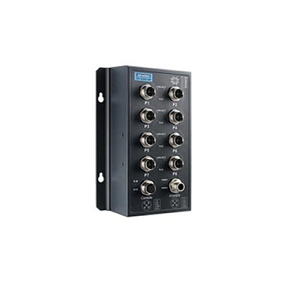 B+B Smartworx En50155 M12 8ge Poe Managed Sw, 24-48vdc (EKI9508GMPLAE)