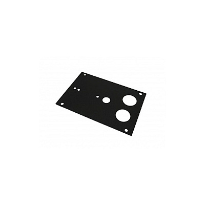 Havis Equipment Bracket For Wide Vsw Consoles, Fits Map Light & Lighter Plug (CEBW50LP1ML1P)