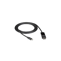 Black Box Usb-c Adapter Cable - Usb-c To Displayport Adapter, 4k60, Dp 1.2 Alt Mode, 6-ft. (1.8-m) (VAUSBC31DP12006)