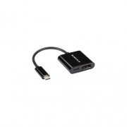 Black Box Usb-c Adapter - Usb-c To Displayport Adapter With Pd Charging, 4k60, Hdr, Hdcp 2.2, 60w (20v 3a), Dp 1.2 Alt Mode (VA-USBC31-DP4KC)