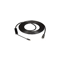 Black Box Usb-c Adapter Cable - Usb-c To Hdmi 2.0 Active Adapter, 4k60, Hdcp 2.2, Dp 1.2 Alt Mode, 16-ft. (4.8-m) (VAUSBC31HDMI4K016)