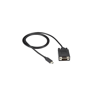 Black Box Usb-c Adapter Cable - Usb-c To Vga Adapter, 1920x1200 / 1080p, Dp 1.2 Alt Mode, 3-ft. (0.9-m) (VAUSBC31VGA003)