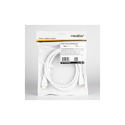 Rocstor 6 Ft Hdmi High Speed Cable M/m (Y10C160W1)