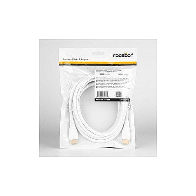 Rocstor 10 Ft Hdmi High Speed Cable M/m (Y10C161W1)