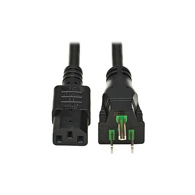 Tripp Lite Safe-it Power Cord Hospital Medical Grade 5-15p To C13 15ft Cord (P006AB015HG)
