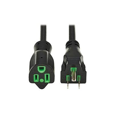 Tripp Lite Safe-it Power Cord Hospital Medical Grade 5-15p 5-15r 15ft Cord (P022AB015HG)