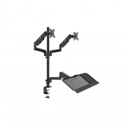 Relaunch Aggregator Sit-stand Desk Mount With Keyboard Tray (MI7996)
