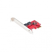 Startech.Com Card, 2 Ports, 6gbps, Non-raid (2P6G-PCIE-SATA-CARD)