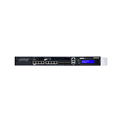 QNap Rackmount Ucpe Qucpe-7012-d2123it Intel Xeon D-2123it 4c/8t 2.2 Ghz, Up To 3ghz, 8gb Ddr4 Ecc Ram, 4x 10gbe (sfp+), 8x2.5gbe (QUCPE7012D2123IT8GUS)