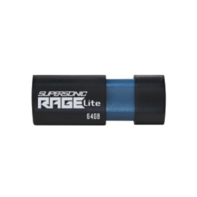Patriot Memory Supersonic Rage Lite Usb 3.2 Gen 1 Flash Drive - 64gb (PEF64GRLB32U)
