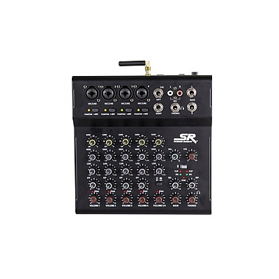 Monoprice Bluetooth Audio Streaming; Usb Recording; On - Board Delay Effect; Phantom Power Option; 2 - Band Eq Each Channel; Robust Metal Construction (625911)