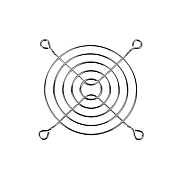 Arctic Cooling 80mm Fan Grills (ACFAN00085A)