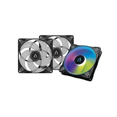 Arctic Cooling P14 Pwm Pst A-rgb 0db (black) 3pcs Value Pack W/o Controller (black) (ACFAN00257A)