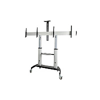 StarTech Dual Tv Cart / Mount, Rolling Tv Cart (STNDMTVDUO)