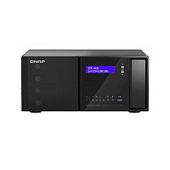 QNap 8 Bay Nvr, 8ch (max Channels: 24), Vms Built-in, Ip Surveillance, Hdmi Output For Local Display, 14 1gbe Rj45 Poe Ports, 2 1gbe Combo Sfp/rj45 C (QVP41B8GPUS)