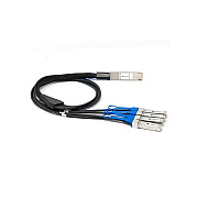 Team Group Dna Ethernet Qsfp28 To Sfp28 Twinaxial Breakout Cable Intel1m (XXV4DACBL1MDNA)