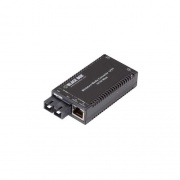 Black Box Fast Ethernet (100-mbps) Media Converter - 10/100-mbps Copper To 100-mbps Multimode Fiber, 1300nm, 2km, Sc, Taa (LHC014A-R4)