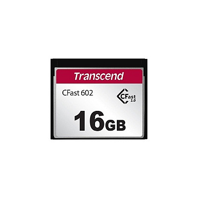 Transcend 16gb, Cfast Card, Sata3, Mlc , Wd-15 (TS16GCFX602)