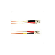 Black Box Om4 50/125 Multimode Fiber Optic Patch Cable - Ofnp Plenum, Lc To Lc, Orange, 4-m (13.1-ft.), Gsa, Taa, Non-returnable/non-cancelable (FOCMPM4004MLCLCOR)