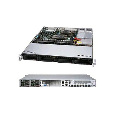 Supermicro Computer Sc813mf2tqc Chass W/platinumredundant 800w(slim Fan Tray (813MF2TQCR804CB)