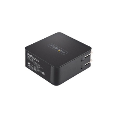 Startech.Com 1 Port Usb-c Wall Charger With 60w Of Power Delivery - 2 Year Warranty (WCH1CBK)