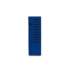 Bretford 10 Bay,config Rfid/scrn, 1x Ac Outlet, 2x Usb Ports, Royal Blue Paint, Includes 3yr Connect Software (TCLAUS160EFJJ)