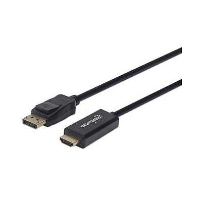 Manhattan - Strategic 1080p Displayport To Hdmi Cable (153188)