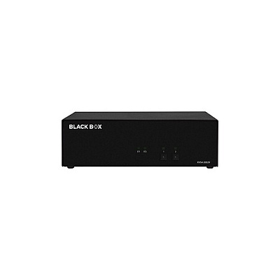Black Box Secure Kvm Switch - 2-port, Dual-monitor, Displayport, Taa If Outside Tape Is Not Broken (KVS42002V)